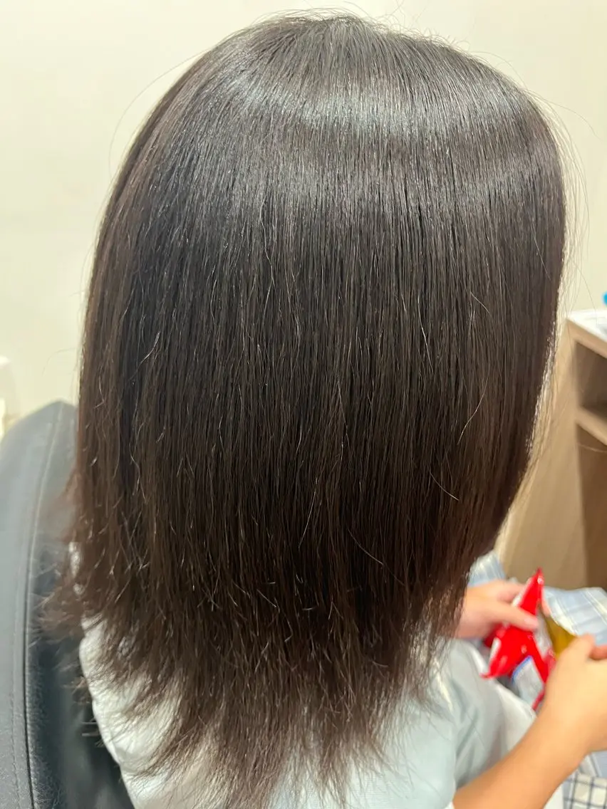 ショート 縮毛矯正 艶髪特化 しゅんぼう 長岡髪質改善のヘアスタイル