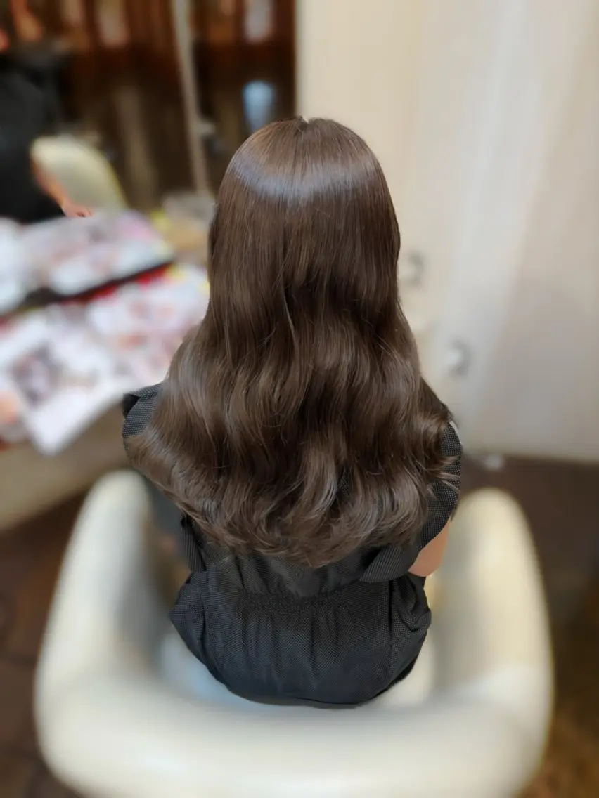 ロング カラー カット ヘアカラー トリートメント 髪質改善・美髪矯正 福村佳祐のヘアスタイル