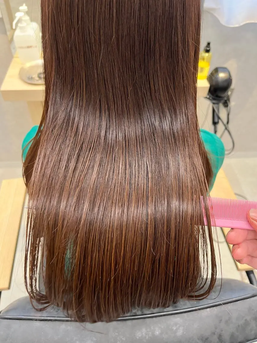 【髪質診断無料】デザインカット+COTA i CARE treatment&spa ¥5100の写真