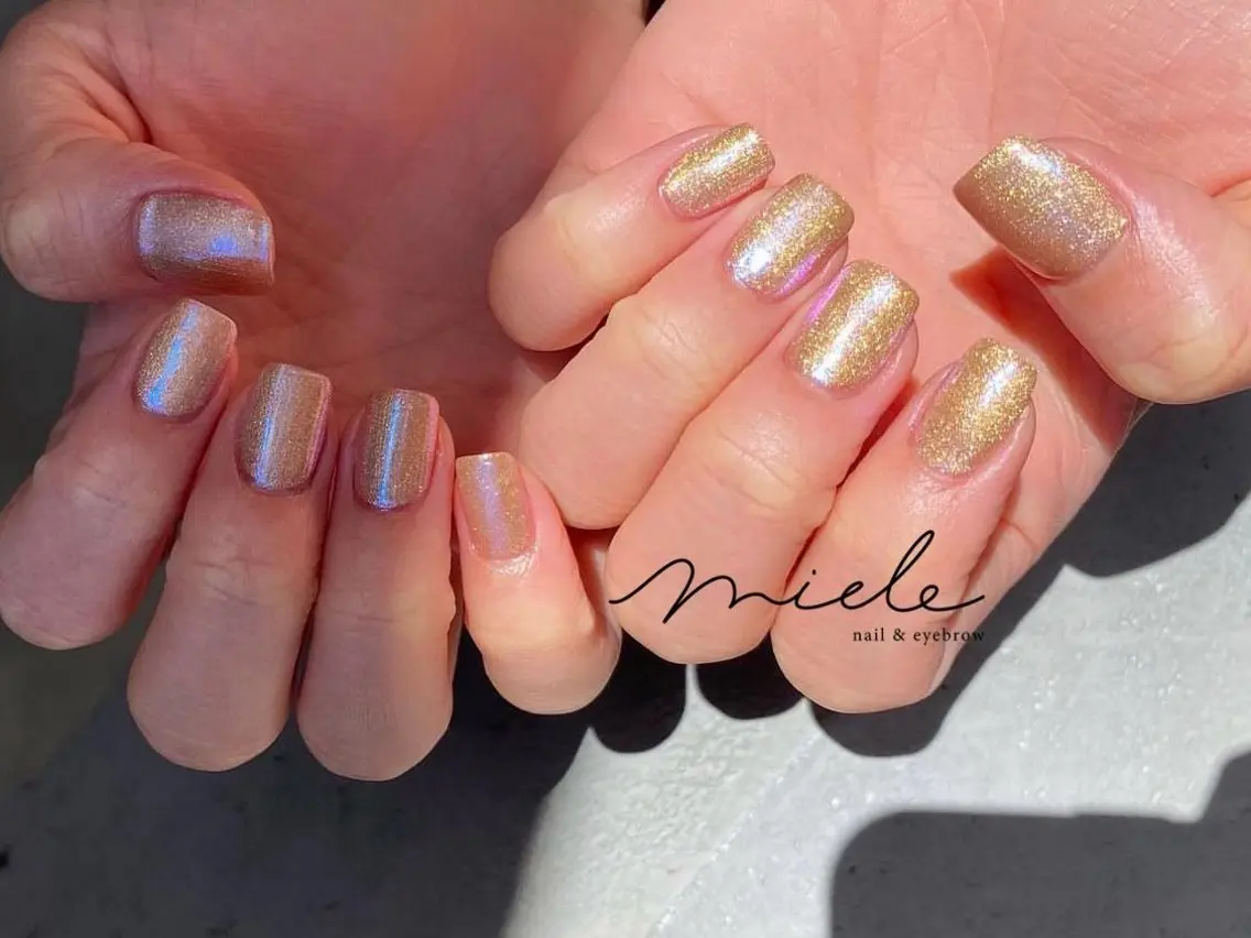 ネイル ハンドネイル miele【ミエレ】 海外シンプルデザインのネイルデザイン
