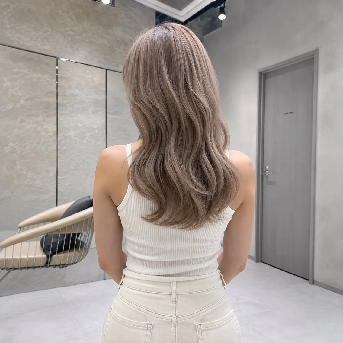 ロング カット ヘアカラー トリートメント 🦋高屋敷陸🦋 レイヤー/ハイトーンのヘアスタイル