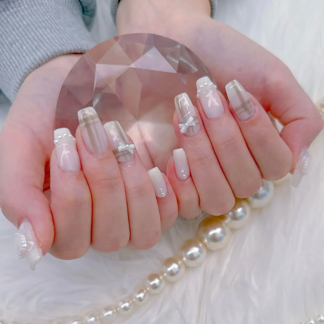 ネイル ハンドネイル Romymoon nail帆南☾ ໋のネイルデザイン