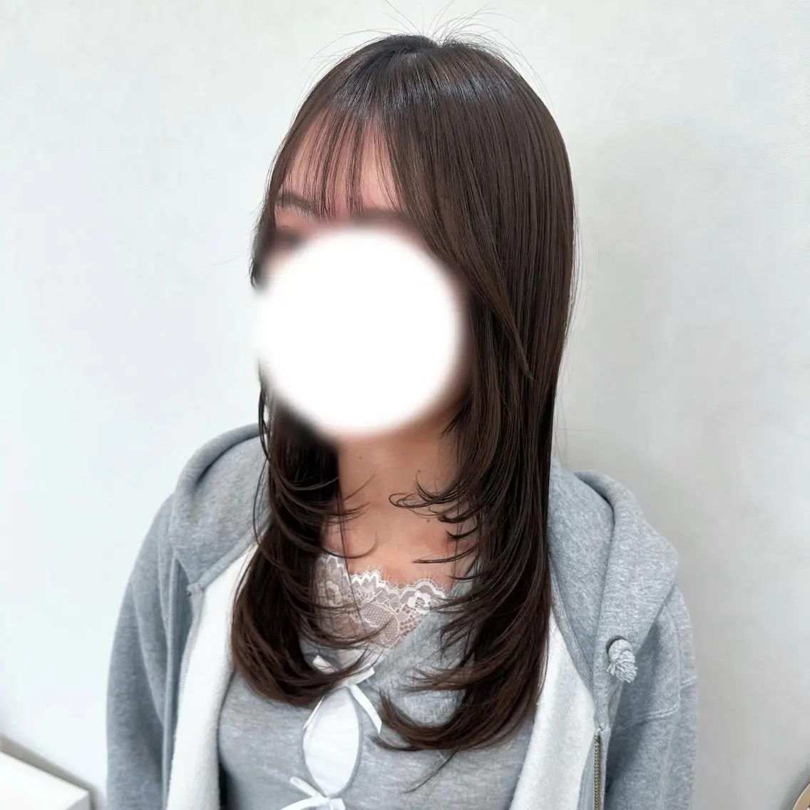 ミディアム Emuest心斎橋 SAKIのヘアスタイル