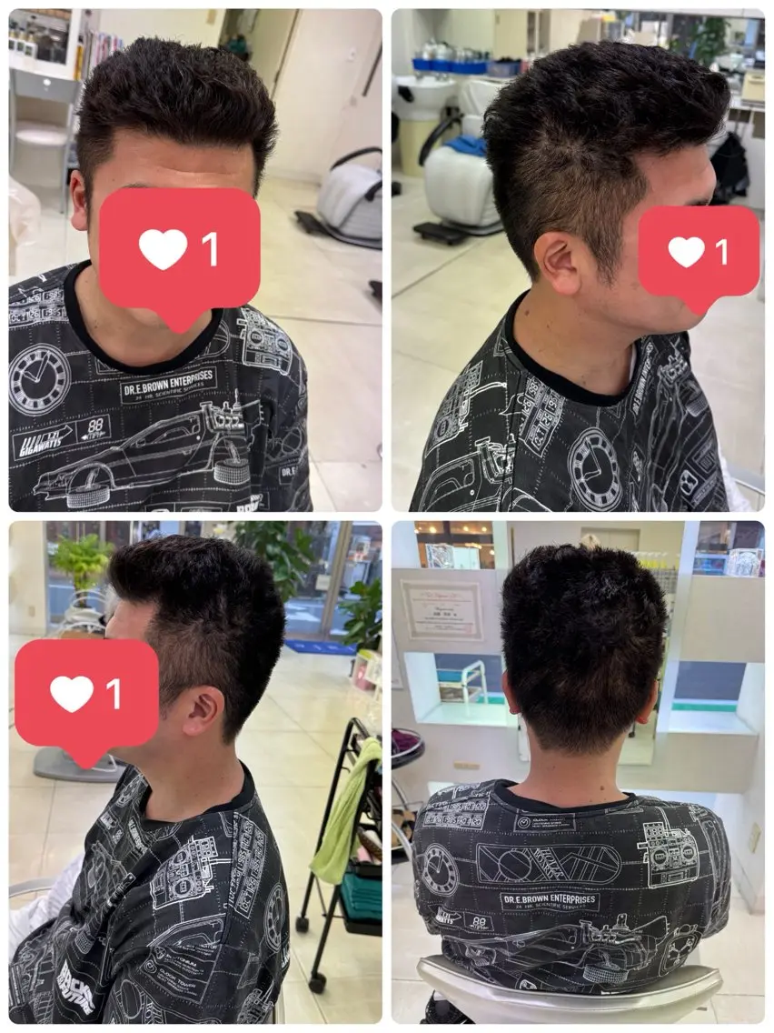 メンズ メンズパーマ タカハシ リナのヘアスタイル