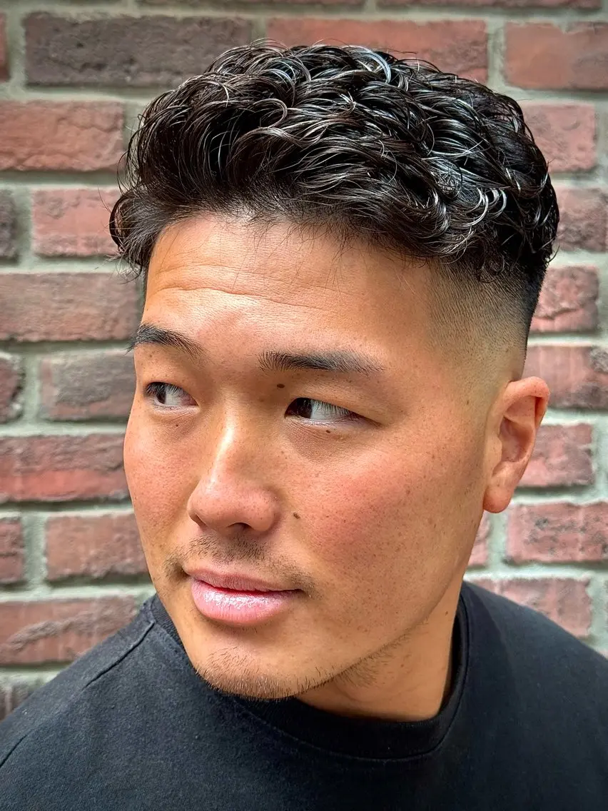 ショート パーマ 吉田 一希のヘアスタイル