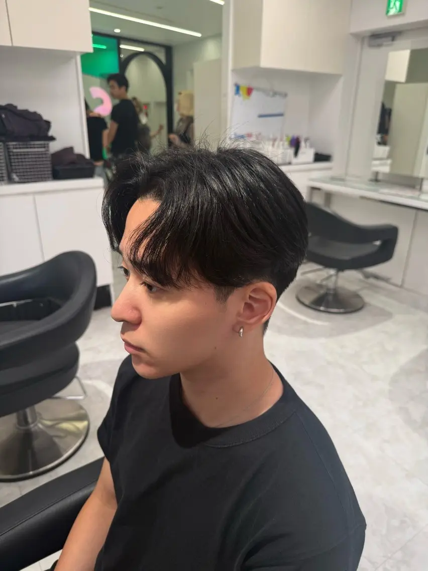 【🇰🇷1日2名様限定🇰🇷】似合わせ韓国風メンズカット×炭酸SPA×アイロンヘアセットの写真