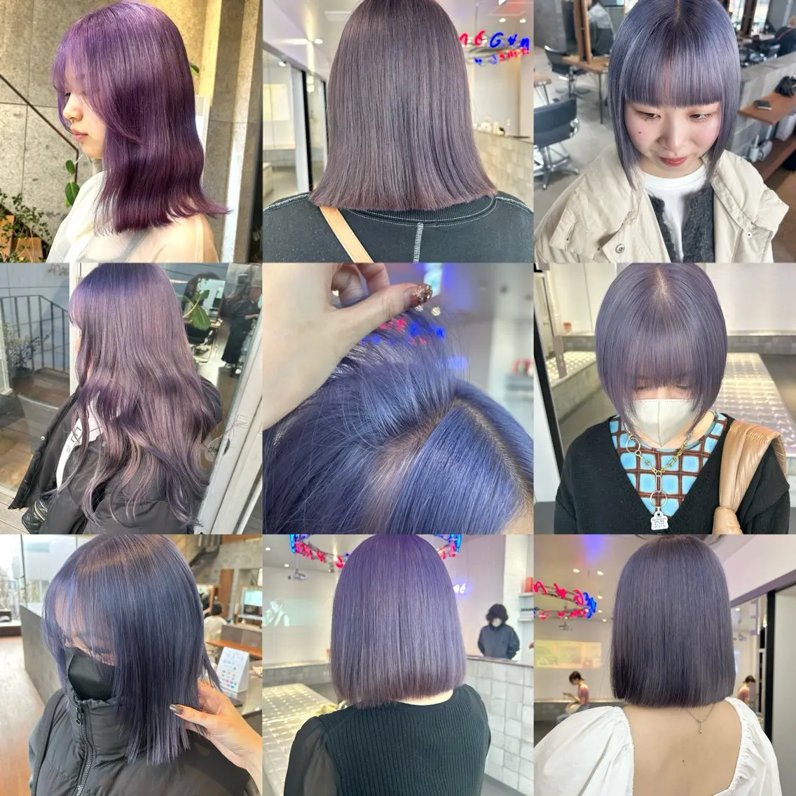 カラー 🫒オリーブ/透け感 レイヤー🌿‬モエカのヘアスタイル