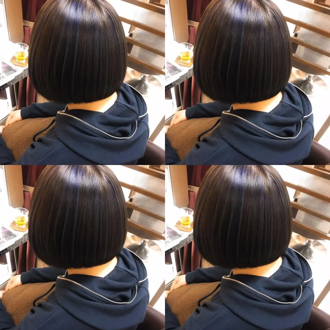 ショート カット ヘアカラー トリートメント 羽エクステ🩷 🤍まき🤍のマツエク・マツパデザイン