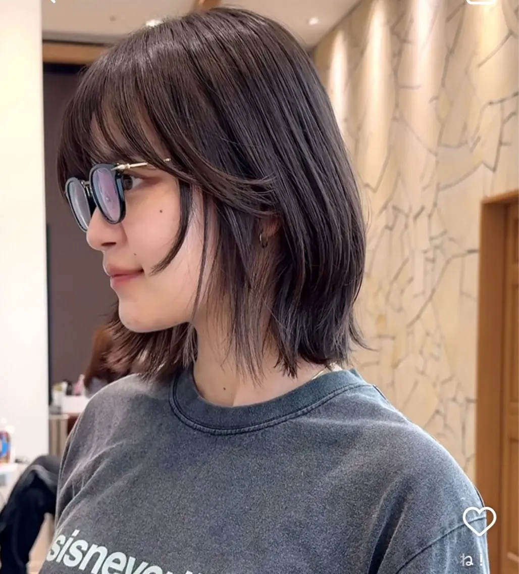 ミディアム k-two 天王寺♡ honokaのヘアスタイル