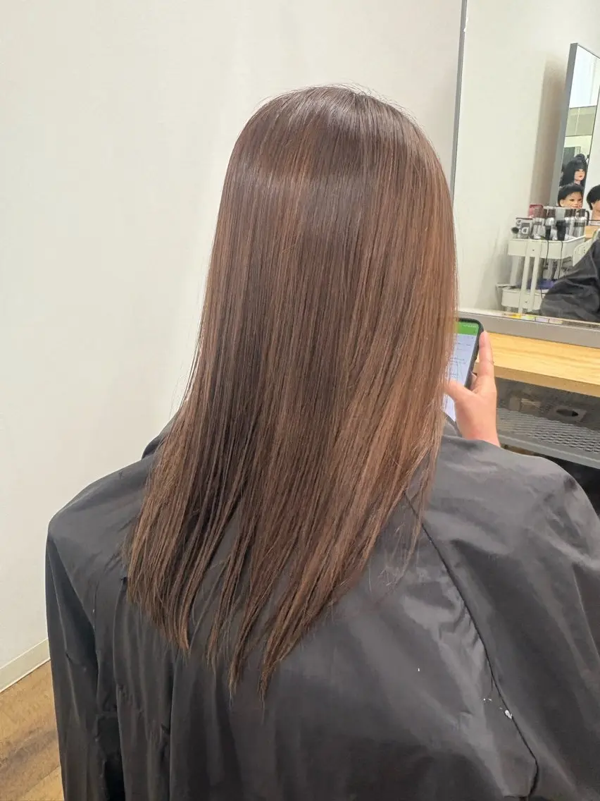 カラー Sakura-YUC CA-モデル様募集中のヘアスタイル