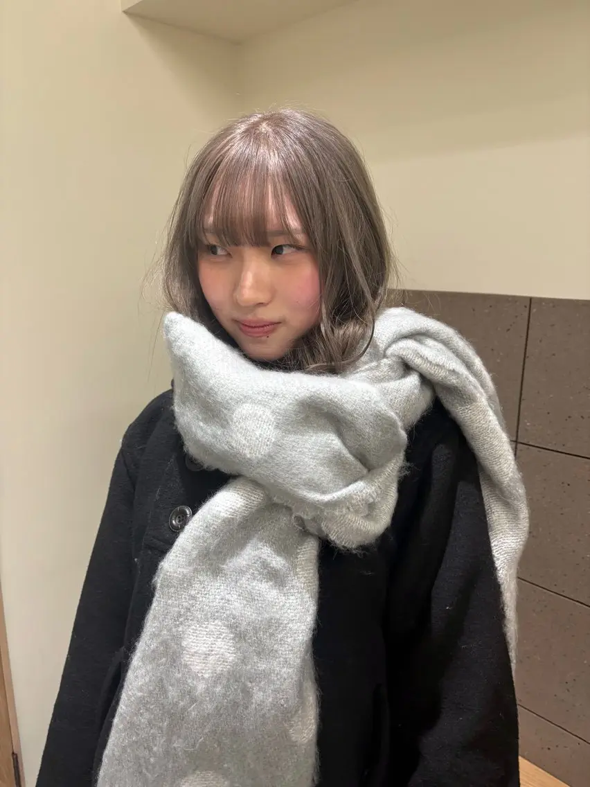ロング カット ヘアカラー トリートメント natsuki /HUIのヘアスタイル