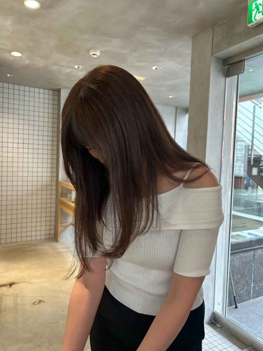 セミロング ・ nanokaのヘアスタイル