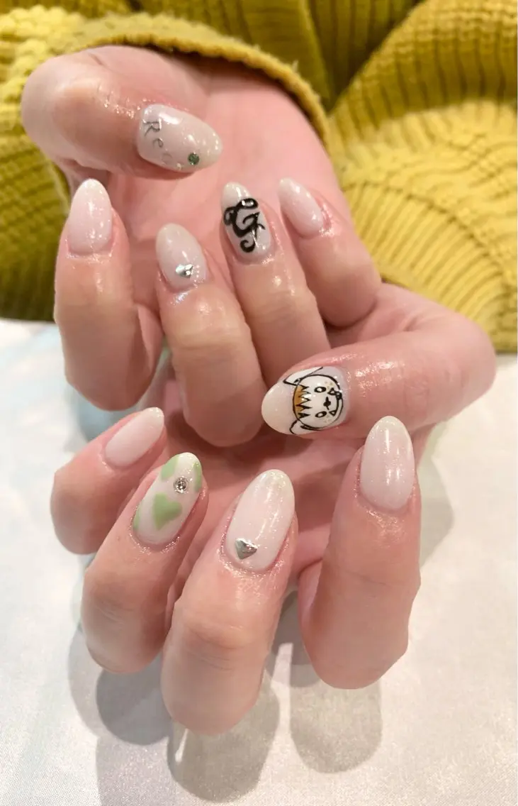 ネイル ハンドネイル ecrin 💎 mayuのネイルデザイン