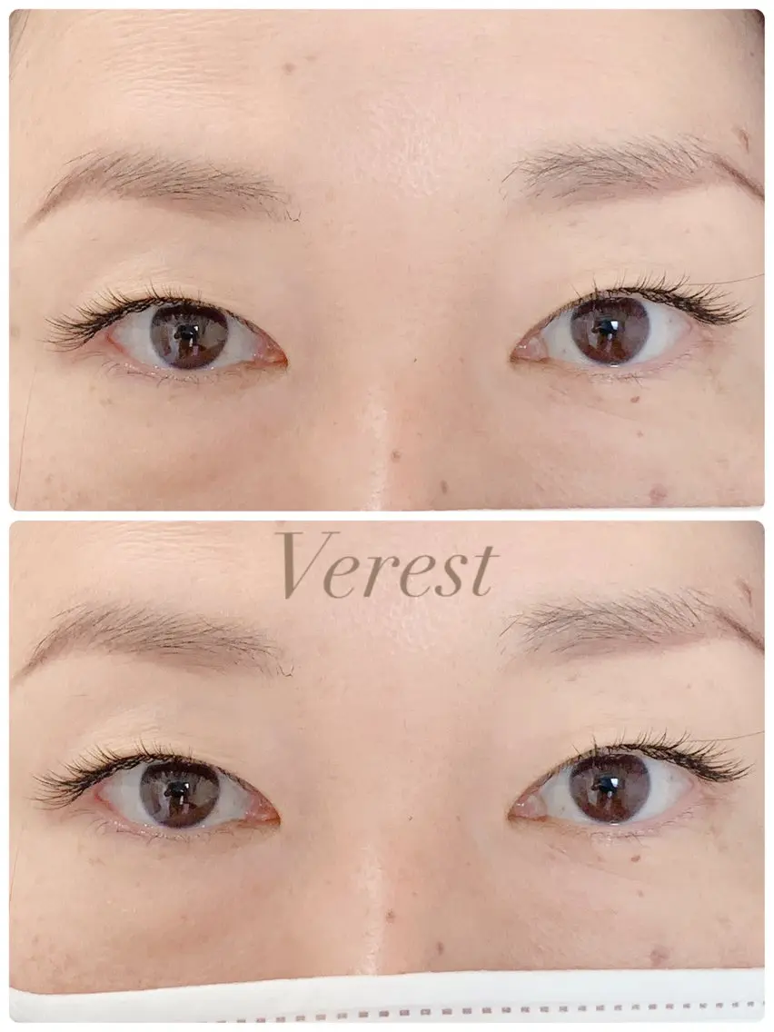 マツエク・マツパ フラットラッシュ トップアイリスト Verestのマツエク・マツパデザイン