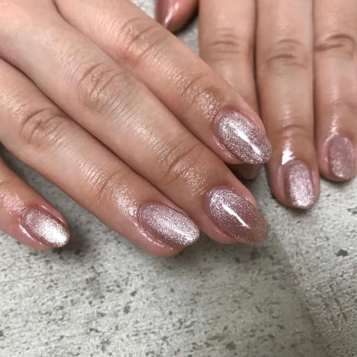 ネイル ピンク 春ネイル ハンドネイル mogunail &blowのネイルデザイン