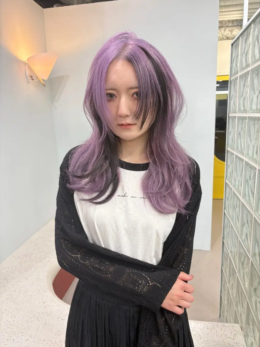 カラー デザインカラー ヘアカラー 【qulim】松尾 香透のヘアスタイル