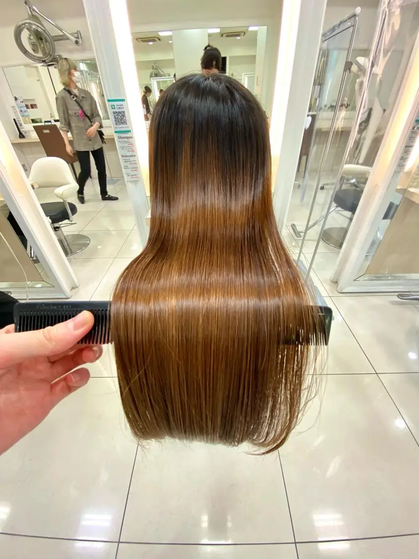 🌷カット+オージュア７stepトリートメント(ダメージによる歪みを改善)の写真