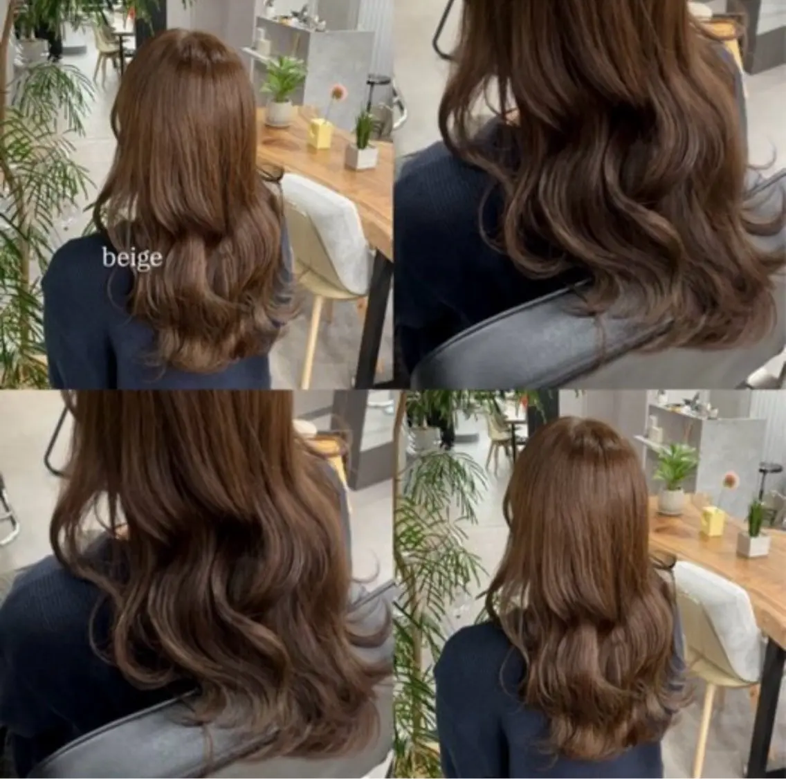 ロング カラー ベージュカラー ブリーチ ブリーチなしカラー ヘアカラー トリートメント 🍑透明感トレンド カラー🍑のヘアスタイル