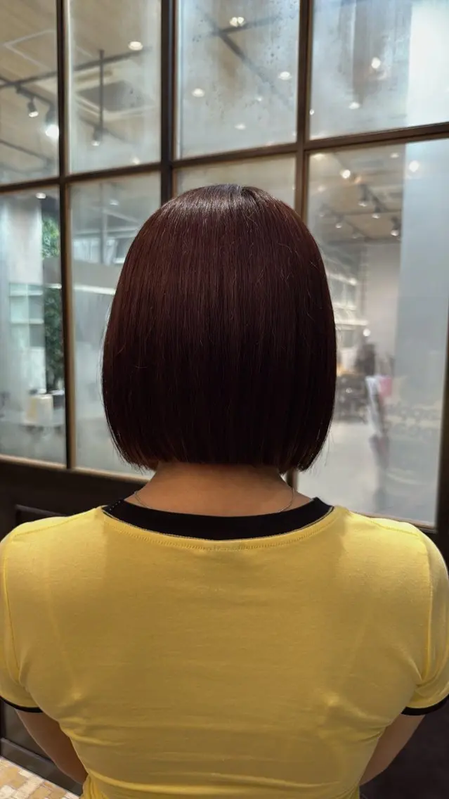 ショート カット ヘアカラー レイヤーカット /momocaのヘアスタイル