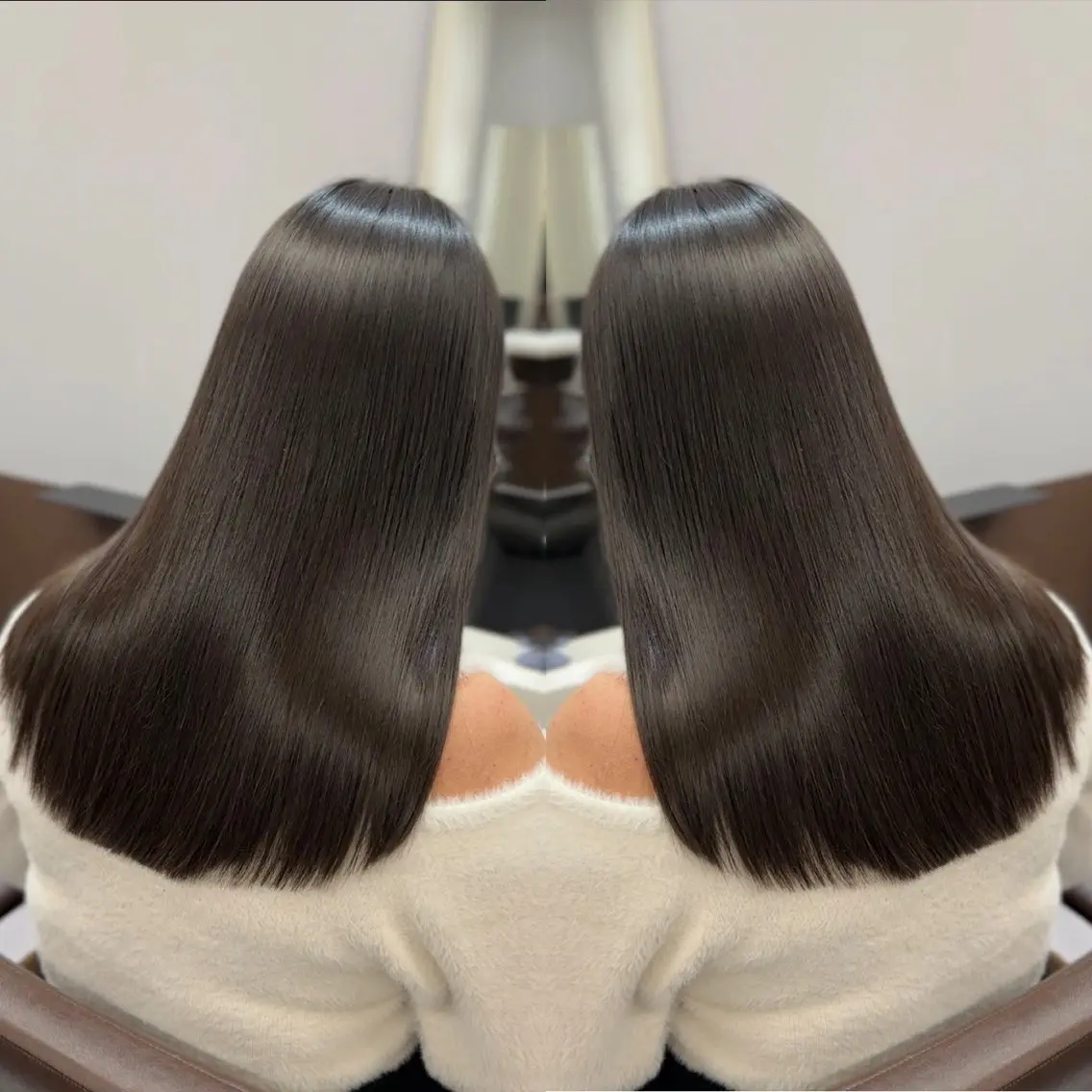 ロング 縮毛矯正 【Coby代表】 美髪特化♡ RYOのヘアスタイル
