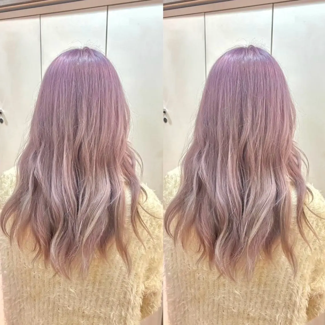カラー ヘアカラー ヘアメ🎀ハイトーン 🩵エクステ🪄しほのヘアスタイル