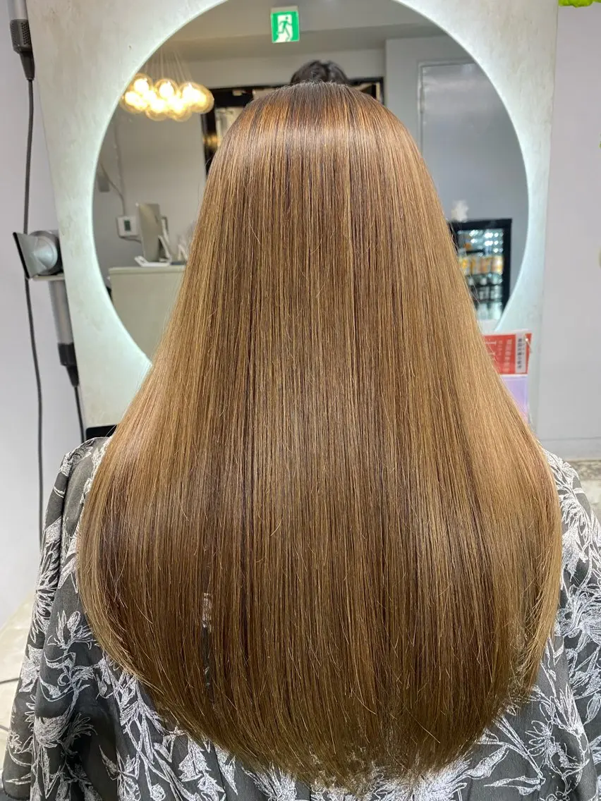 セミロング 髪質改善 トリートメント トリートメント レイヤー×髪質改善✨ 渋谷/佐藤侑哉のヘアスタイル
