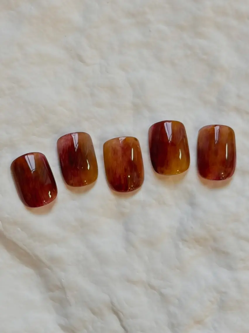 ネイル ハンドネイル Sun Brown Mireiのネイルデザイン