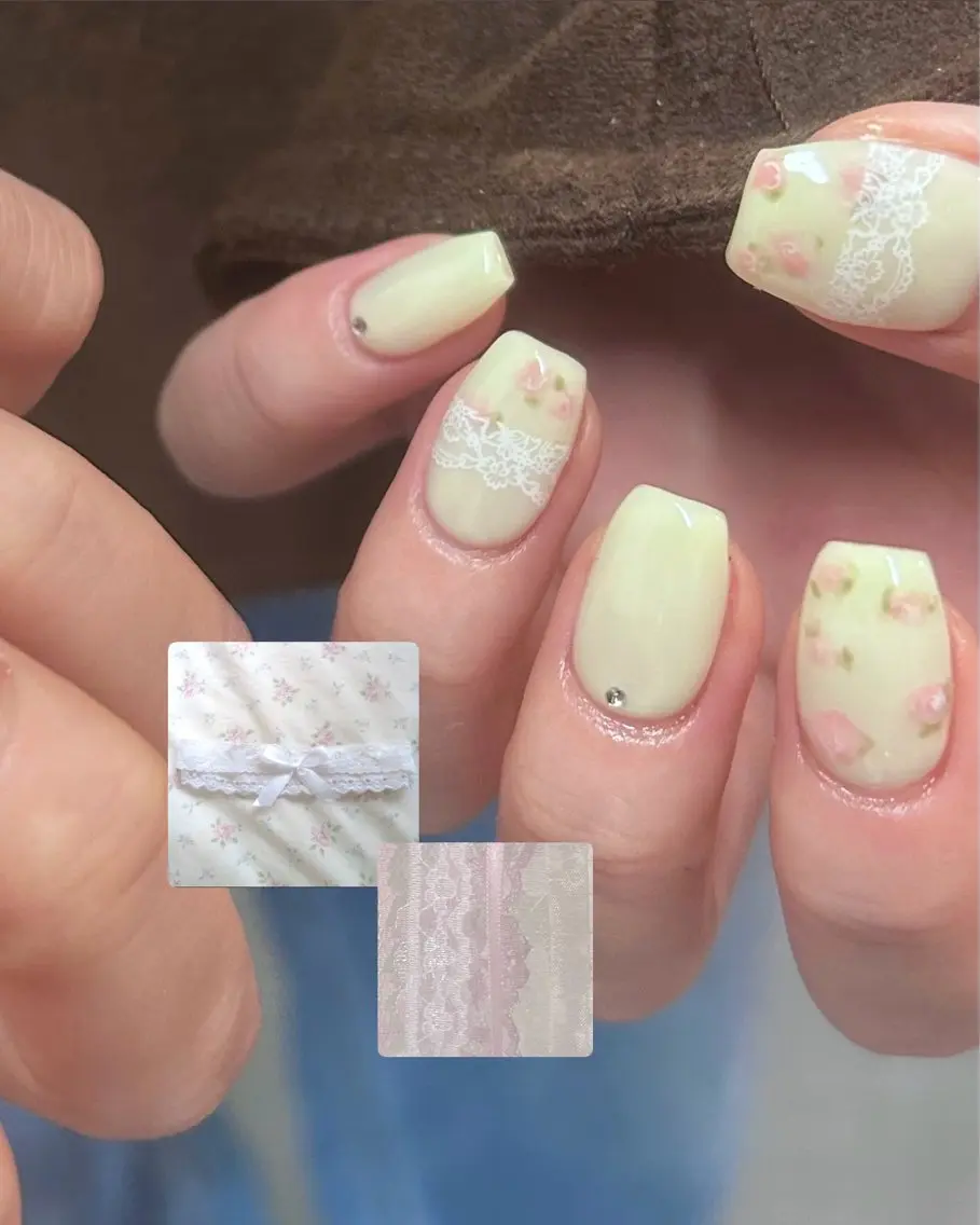 ネイル ハンドネイル EmaNail🎀 Haaruのネイルデザイン