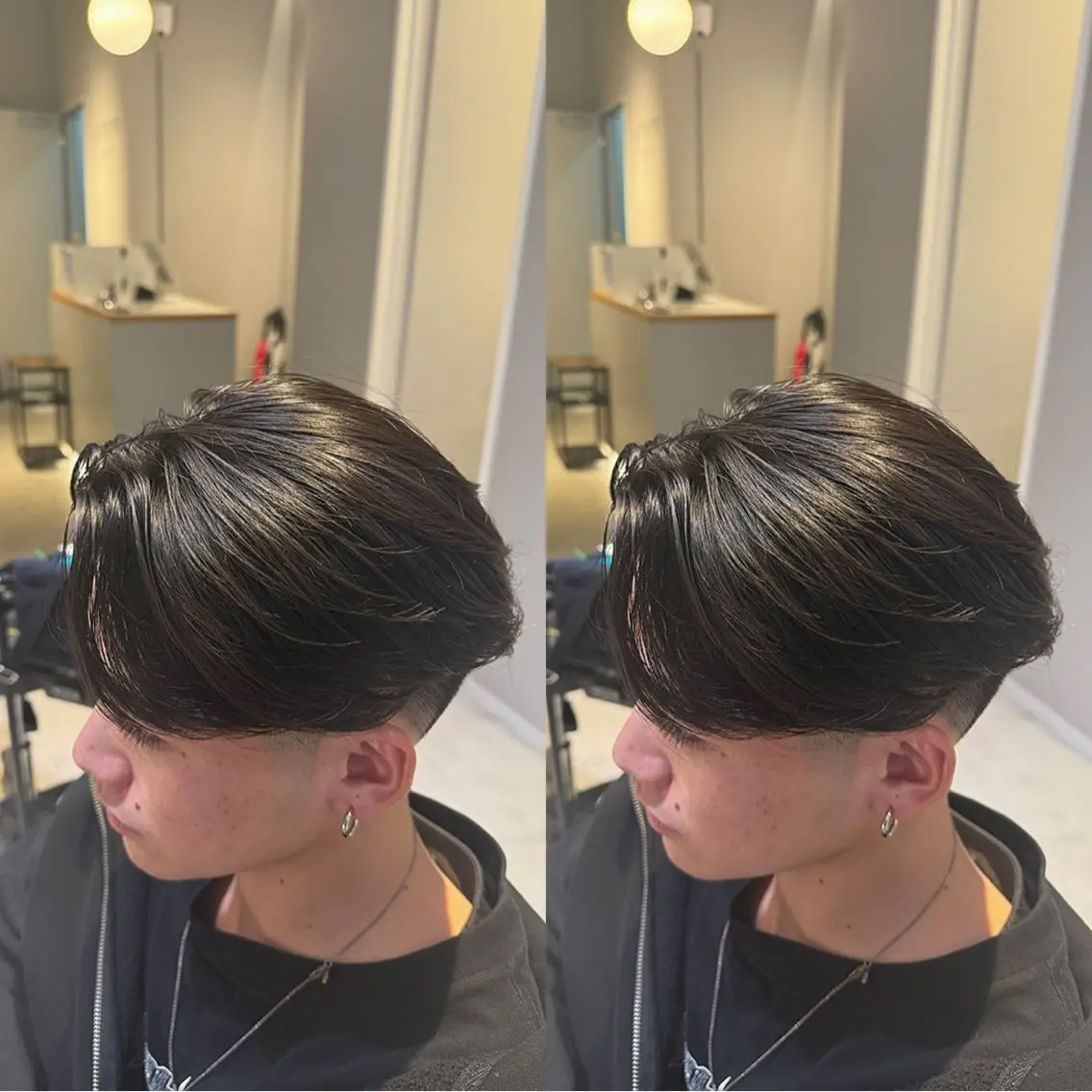 メンズ 山内 優成のヘアスタイル