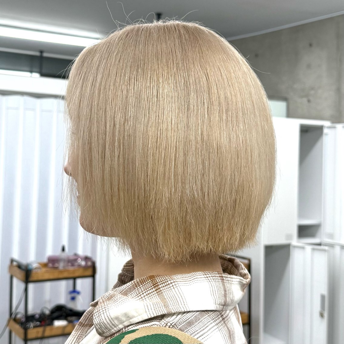 ショート カラー ヘアカラー Runa/心斎橋 /ハイトーンのヘアスタイル