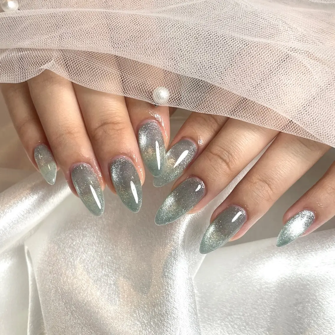 ネイル ハンドネイル yurika 🌷.*･ﾟのネイルデザイン