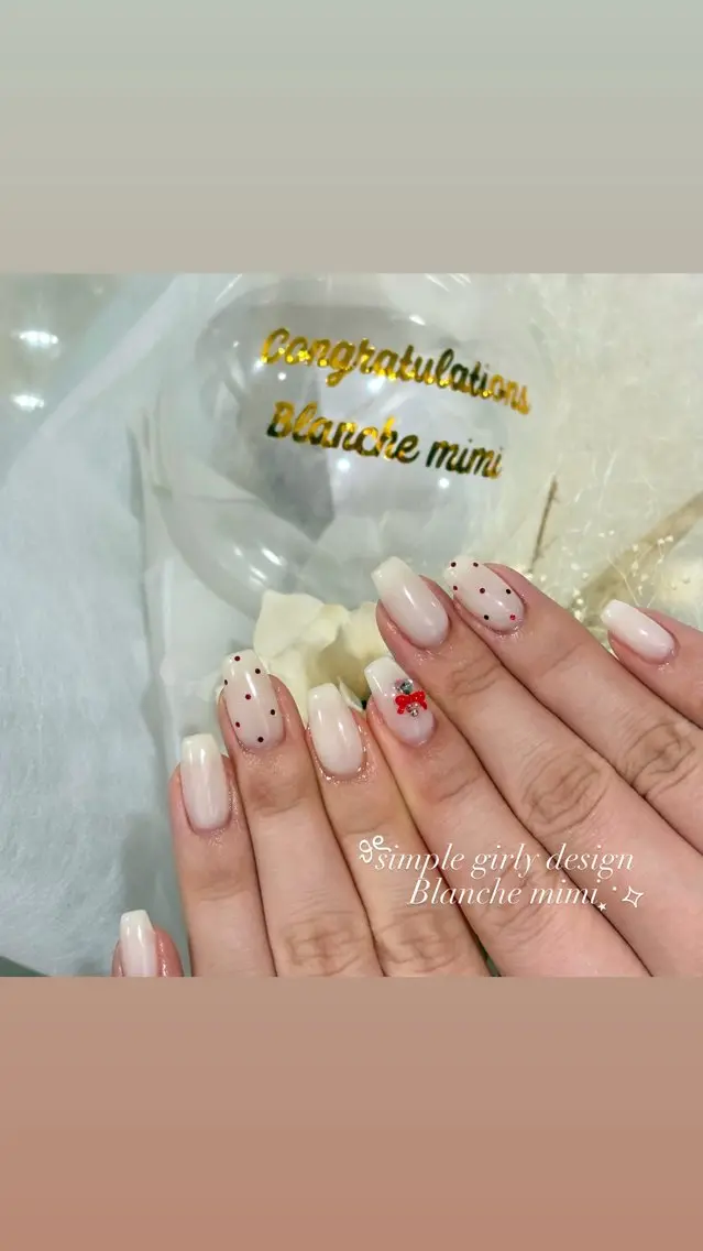 ネイル ハンドネイル Blanche mimi.u_aのネイルデザイン