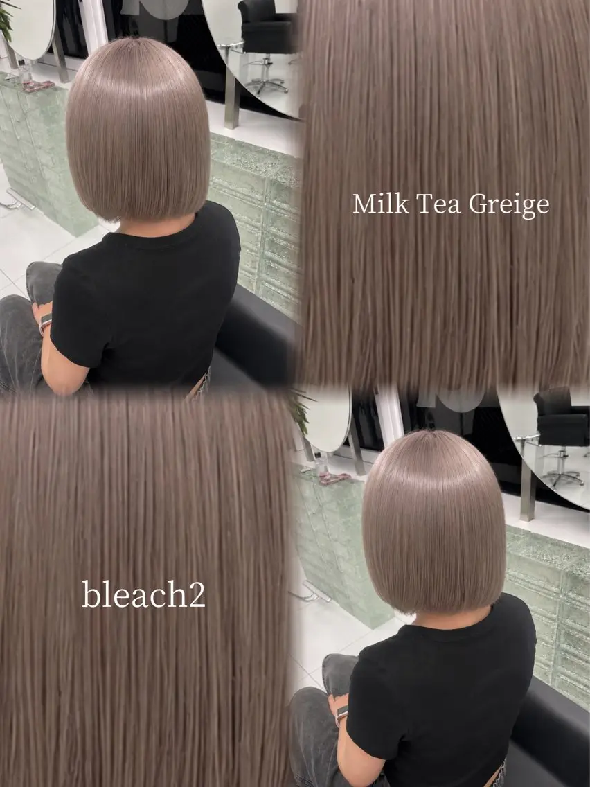 ミディアム ma yaのヘアスタイル