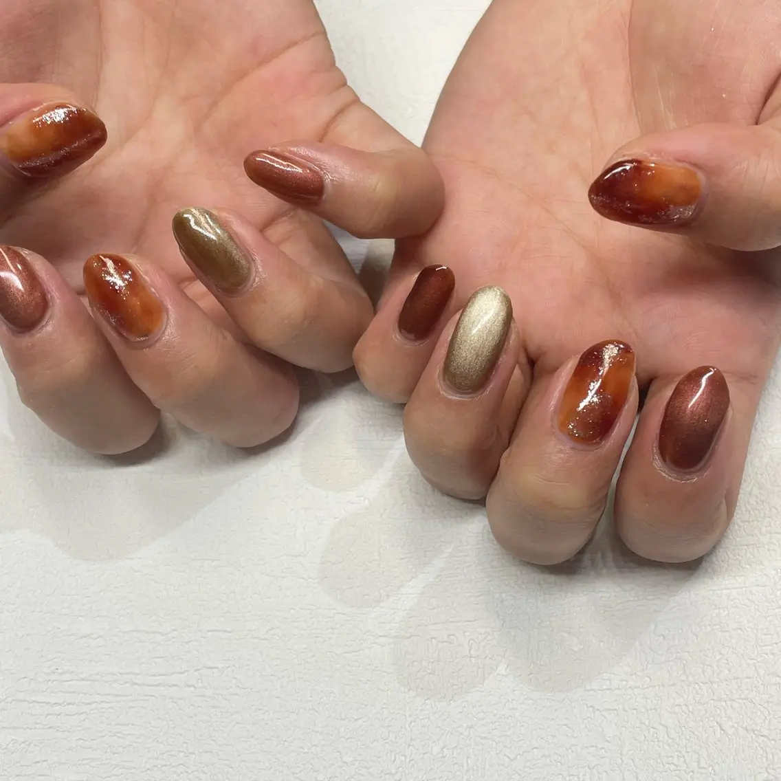ネイル ハンドネイル 💖𝓜𝓲𝓸 /7月予約受付中💖のネイルデザイン