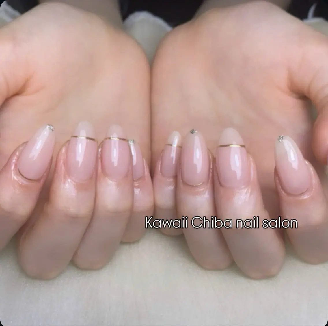 ネイル アートネイル ジェルネイル ガーリー ハート キラキラネイル Kawaii _Nailのネイルデザイン