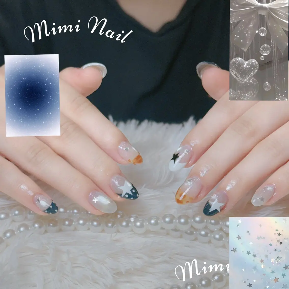 自爪💅フレンチ✨¥7,500->¥6,500の写真
