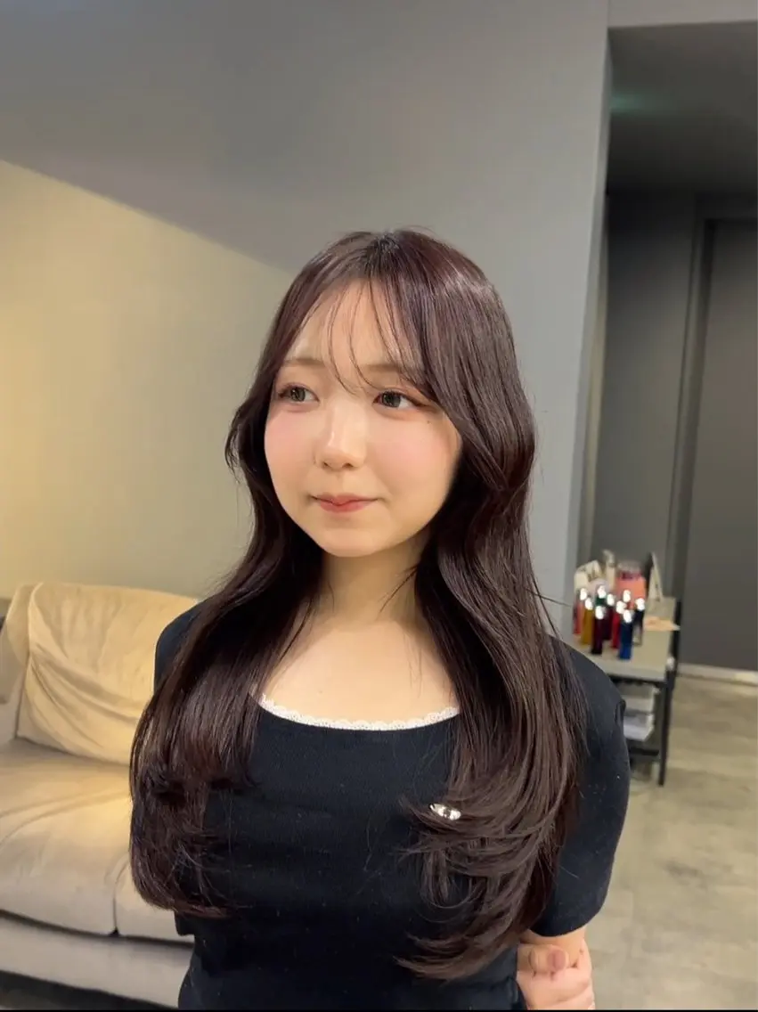 カラー 楠 彩乃のヘアスタイル