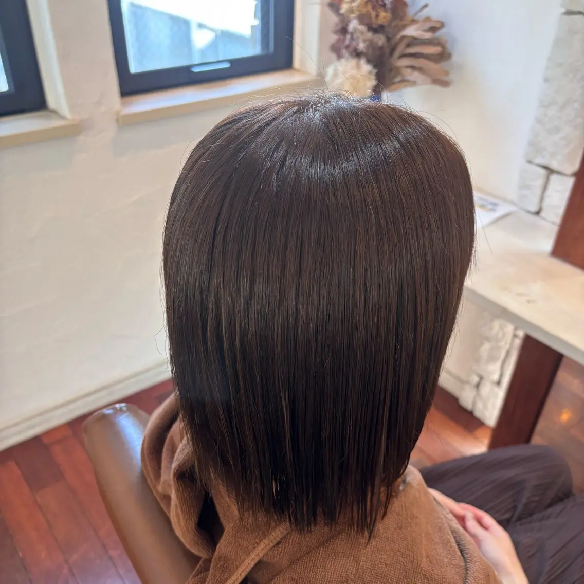 ミディアム ヘアカラー 宮澤 くるねのヘアスタイル