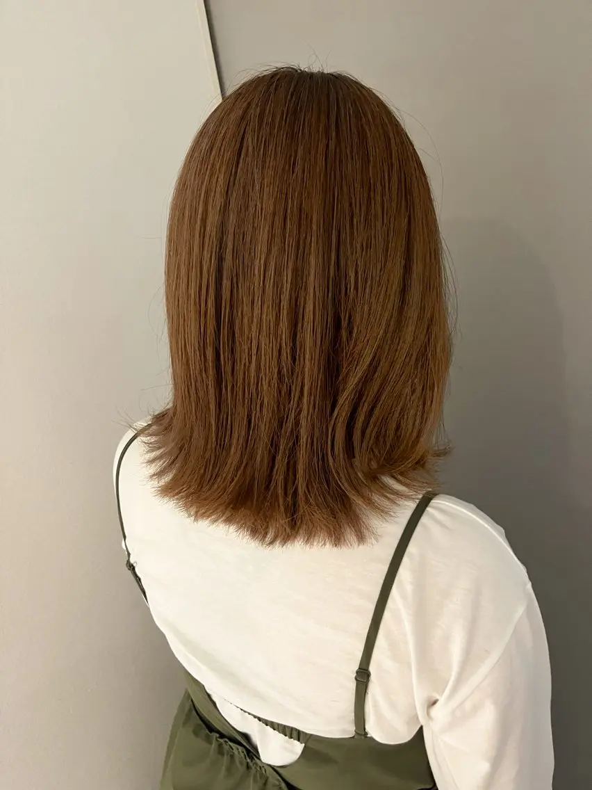 ミディアム カット ヘアカラー Grow by NYNY 田代 紀恵のヘアスタイル