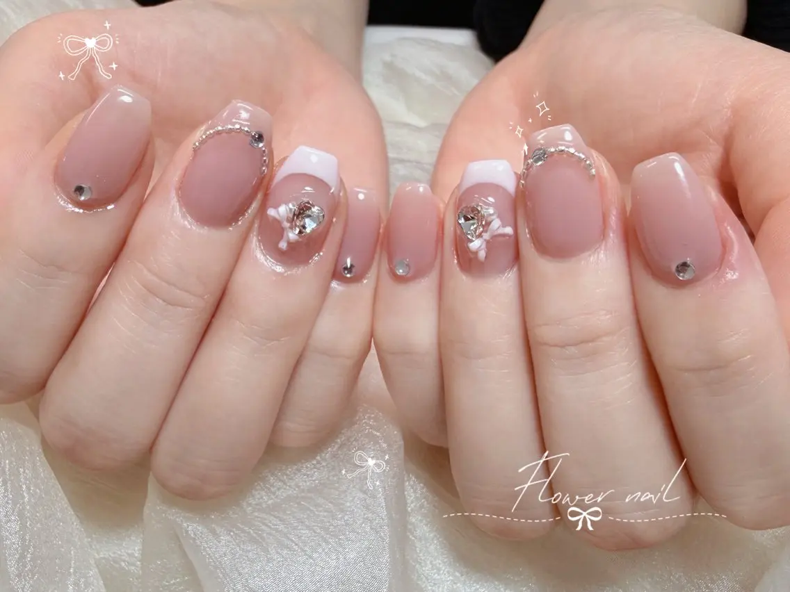 ネイル ハンドネイル Flower nailのネイルデザイン