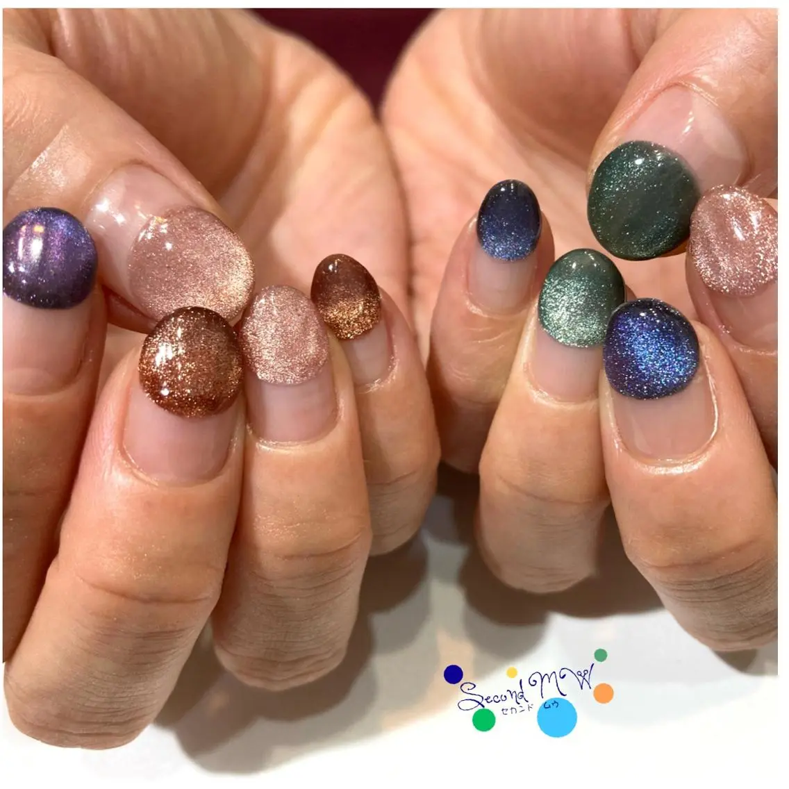 ネイル ハンドネイル SecondMW _nail 　川連のネイルデザイン