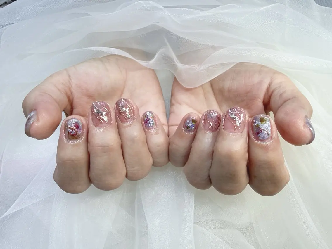 ネイル NailSalon✨ Écrinエクランのネイルデザイン