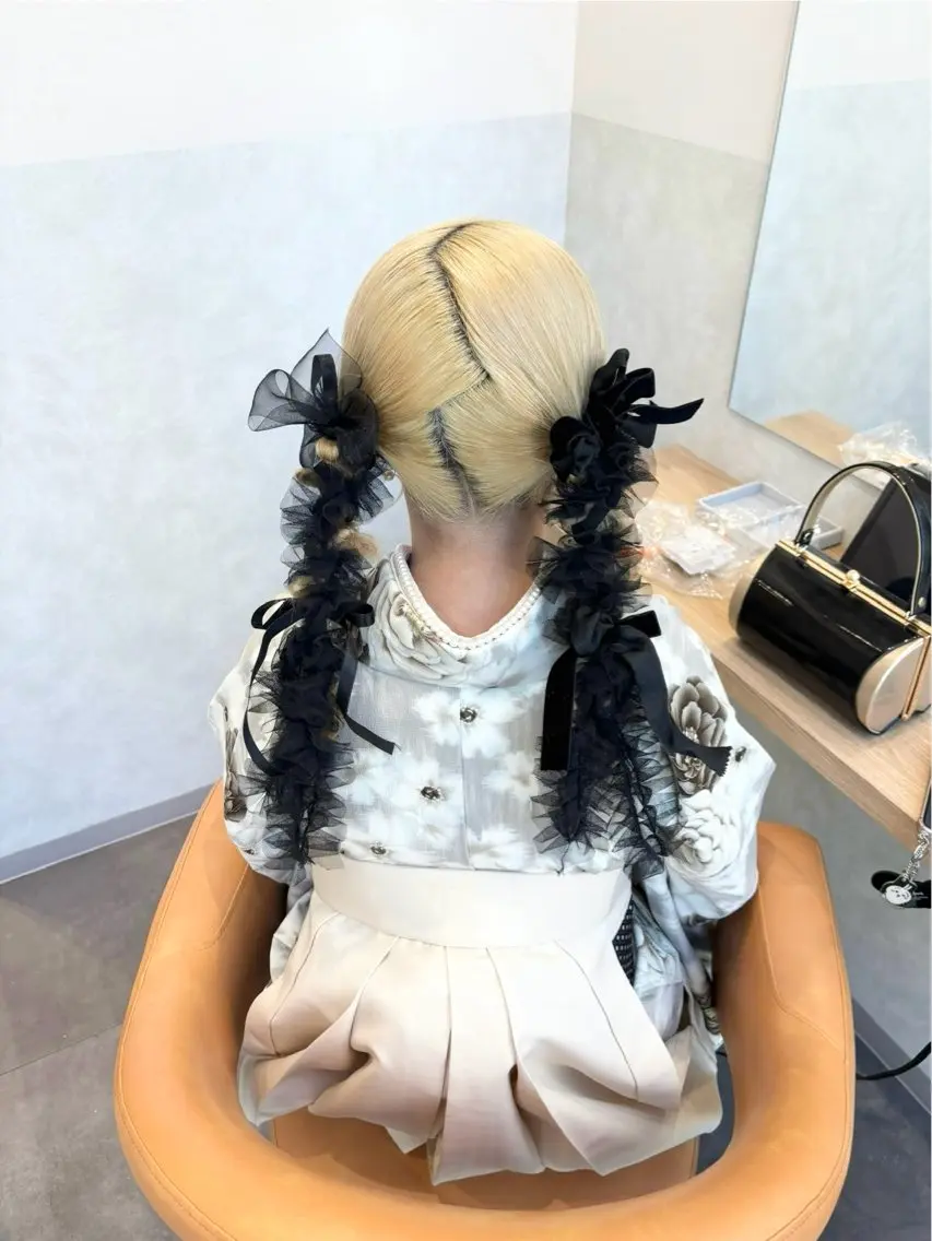 ヘアアレンジ 韓国ヘア🇰🇷 トヨキトキコのヘアスタイル