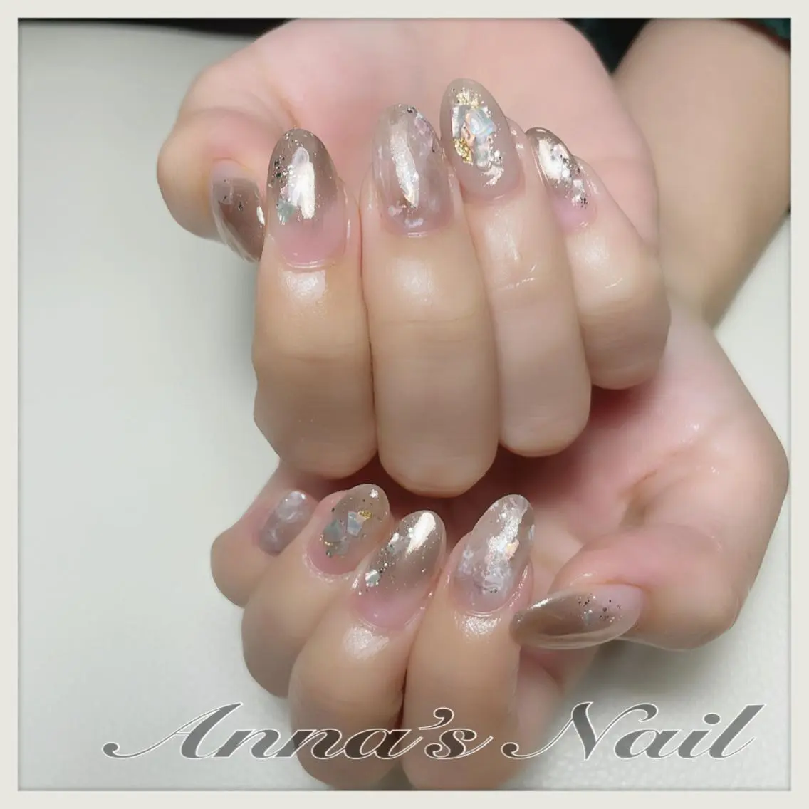 ネイル 清口 杏奈のネイルデザイン