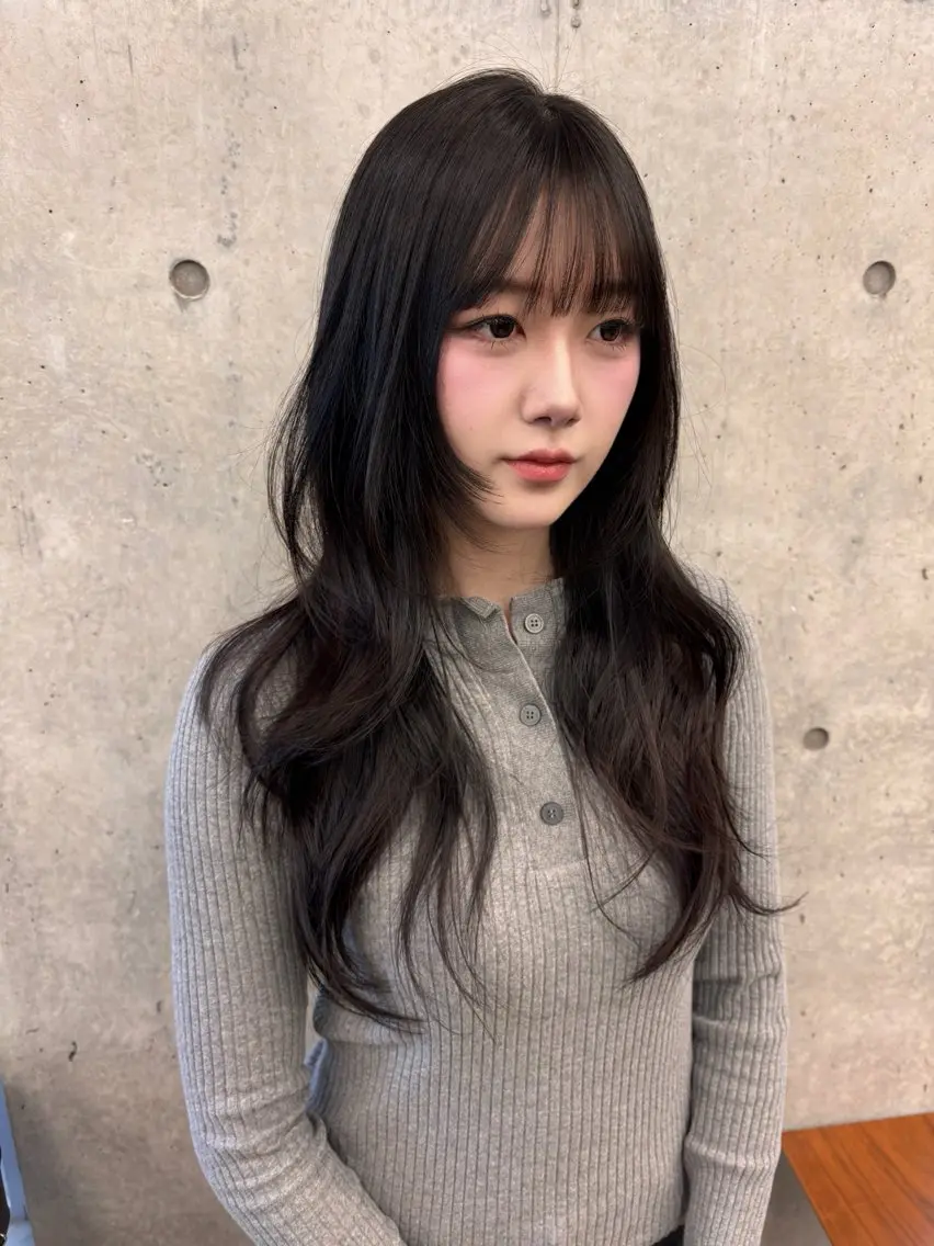 🎀ご新規様限定🎀透明感ワンカラー+シャンプーブローの写真