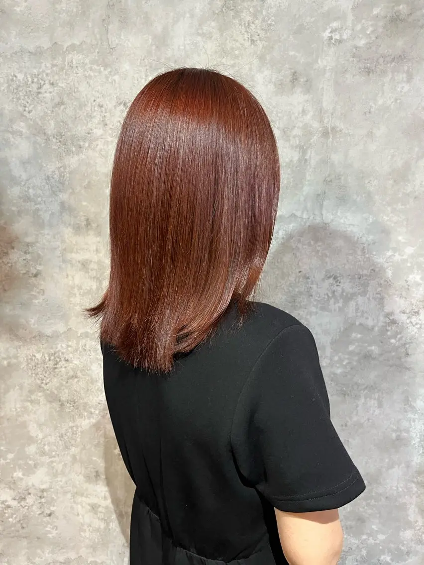 カラー 森下 いづみのヘアスタイル