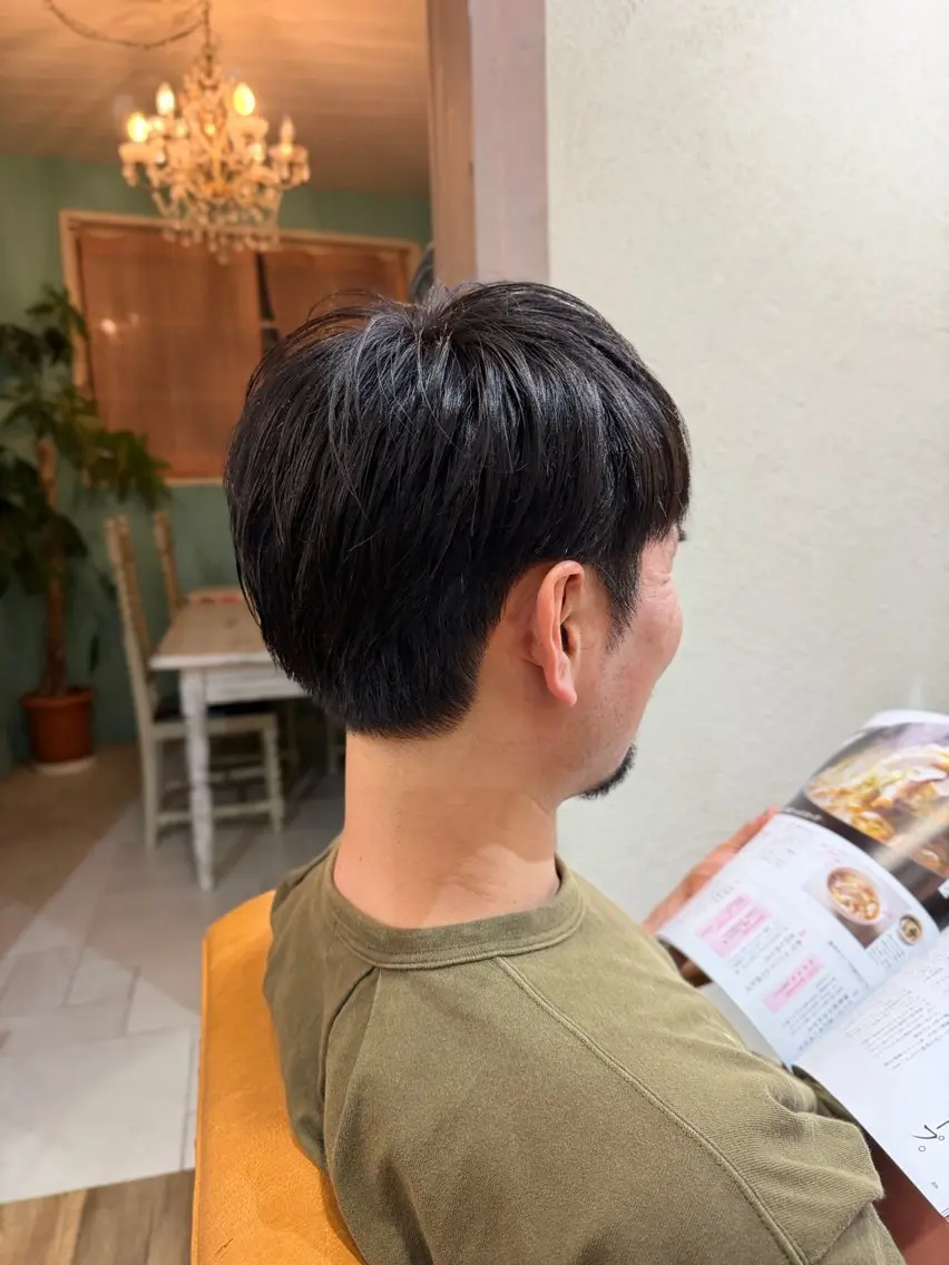 メンズ カット Rico ┆ 縮毛矯正モデル募集のヘアスタイル