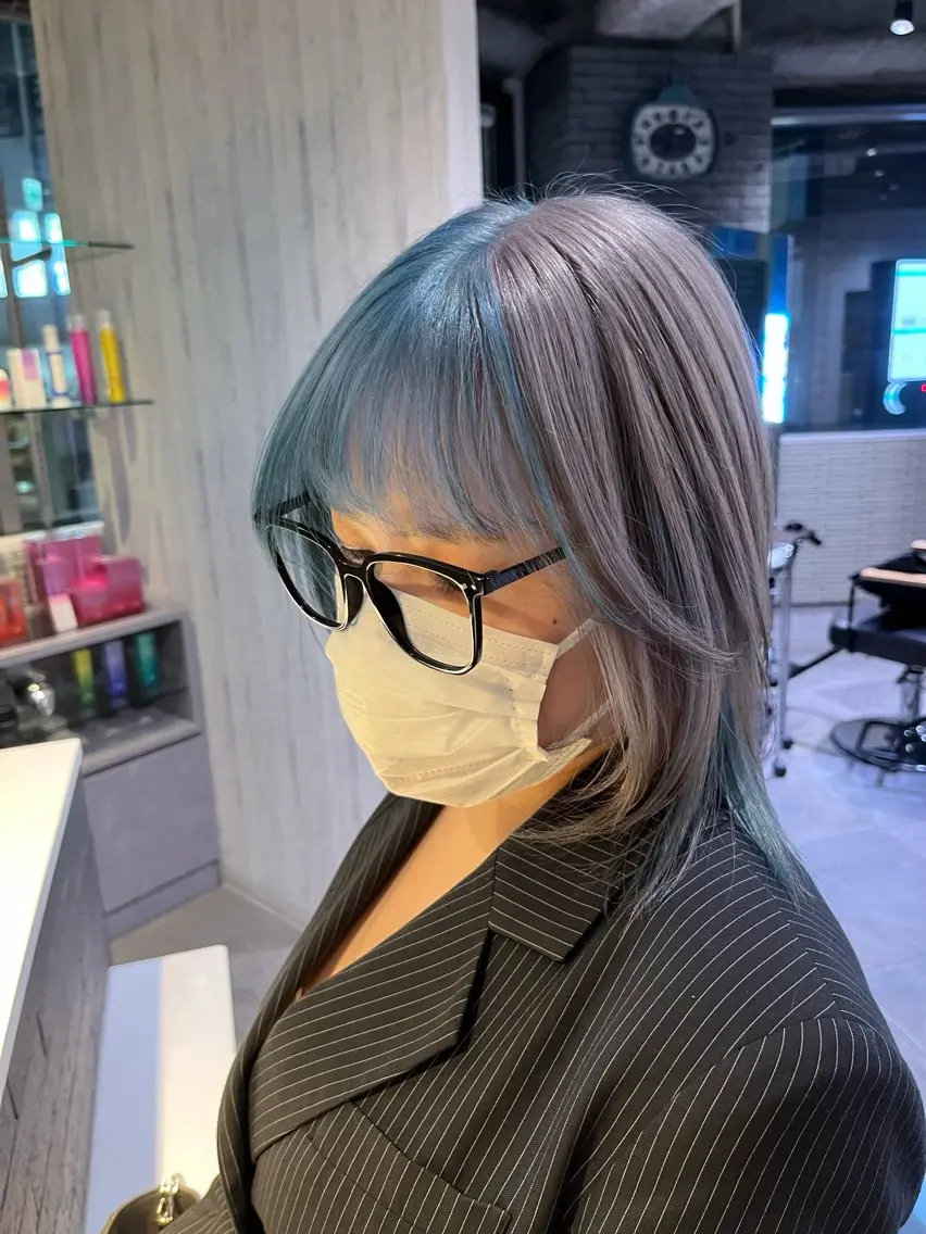 ロング カラー ヘアカラー 🐾カラーモデル募集 中🐈‍⬛藤川 千誉のヘアスタイル