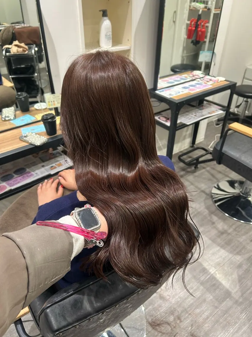 《おすすめ𝐍𝐨. 𝟏》🔅【似合わせ】オーガニックワンカラー＋美潤トリートメントの写真