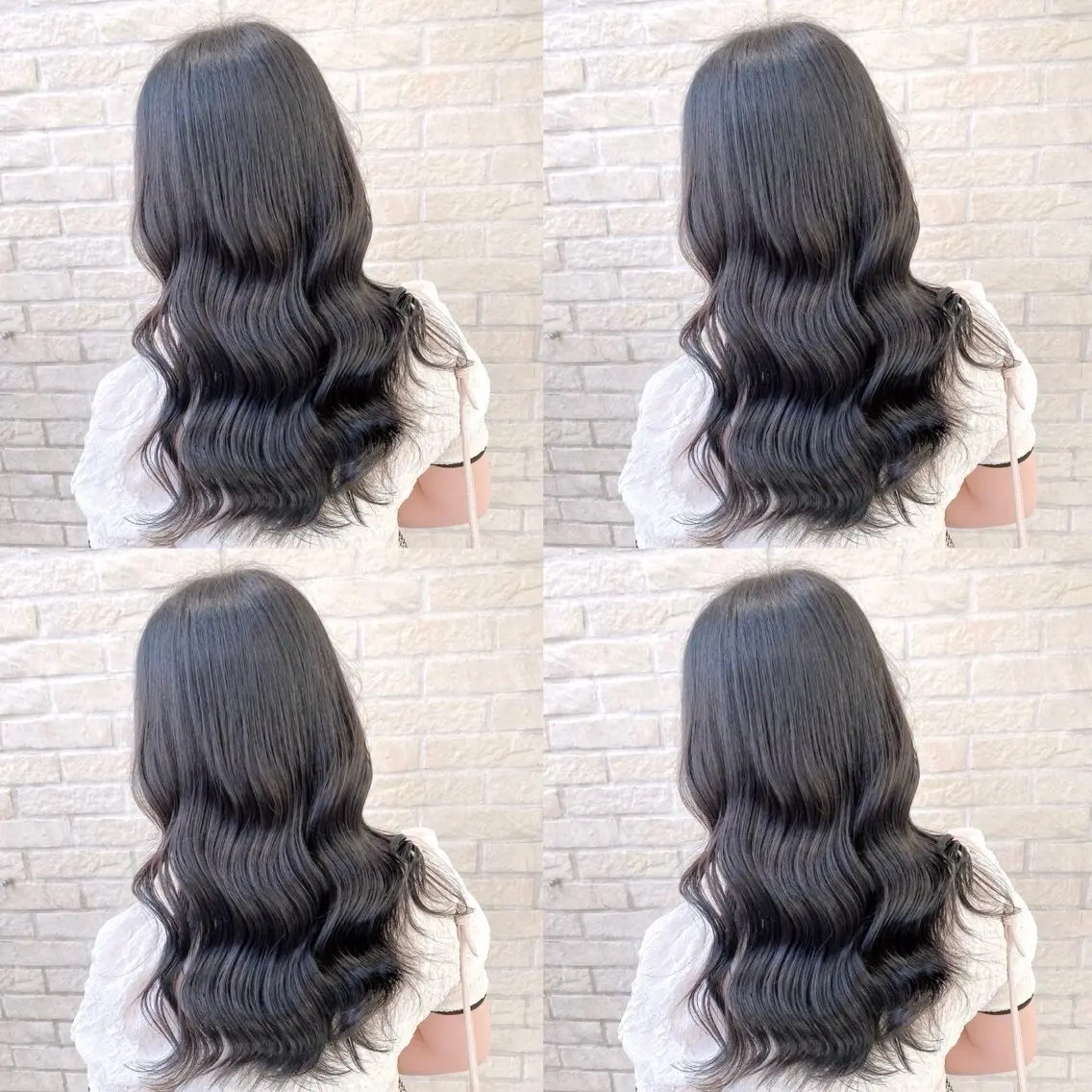 ミディアム カラー ヘアカラー 成瀬スパイラル パーマ清水大隼のヘアスタイル